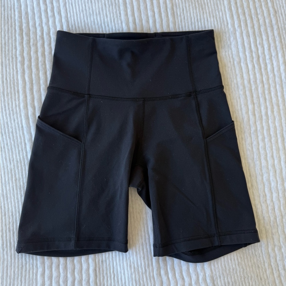 Black TNA Biker Shorts (Size S)